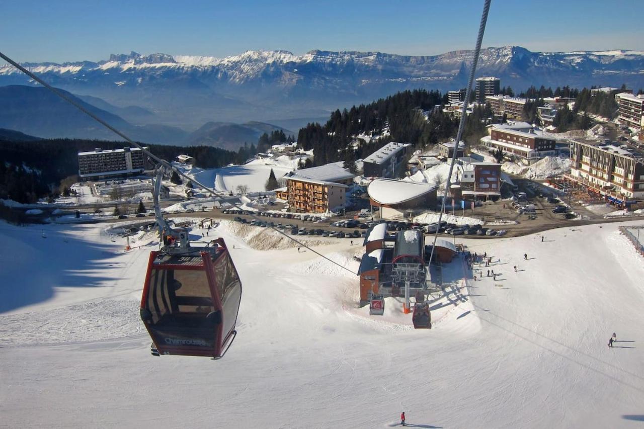 Charmant Studio Cabine Cocoon A 100 M Des Pistes Chamrousse Exteriér fotografie